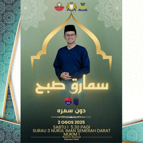 Semarak Subuh Surau 3 Nurul Iman Semerah Darat