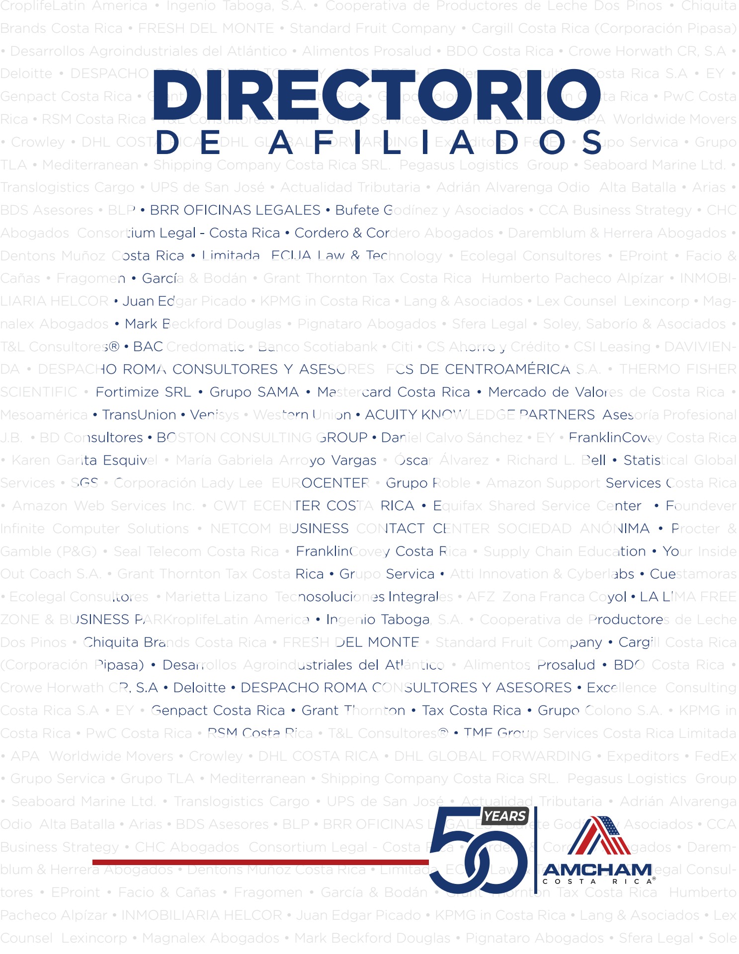 Directorio de afiliados AmCham 50 aniversario - Flip eBook Pages 51-100 |  AnyFlip