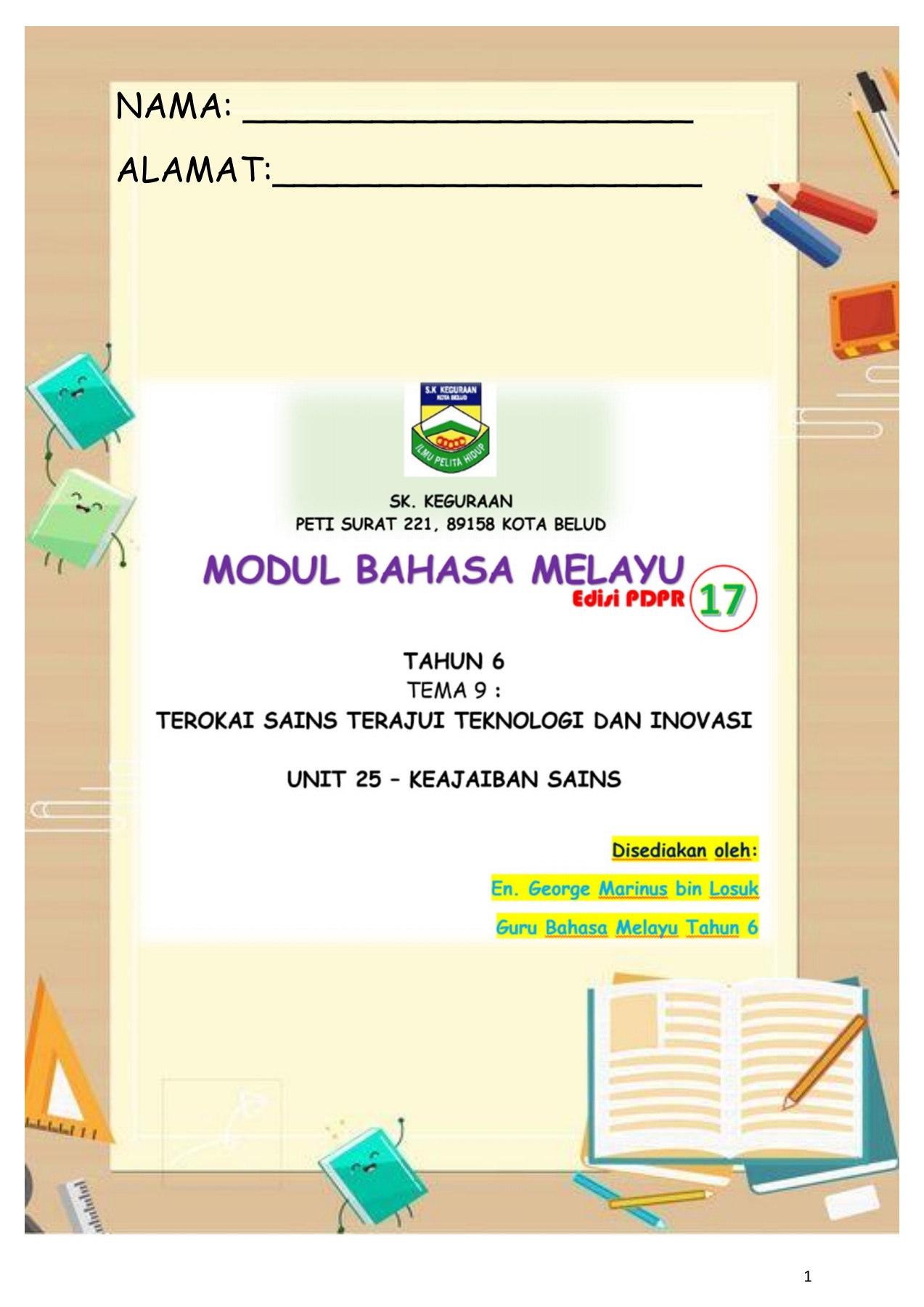 M17 Bm Tahun 6 Sesi 4 8 Okt 2021 Docx Flip Ebook Pages 1 10 Anyflip Anyflip