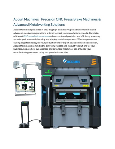 Accurl machines