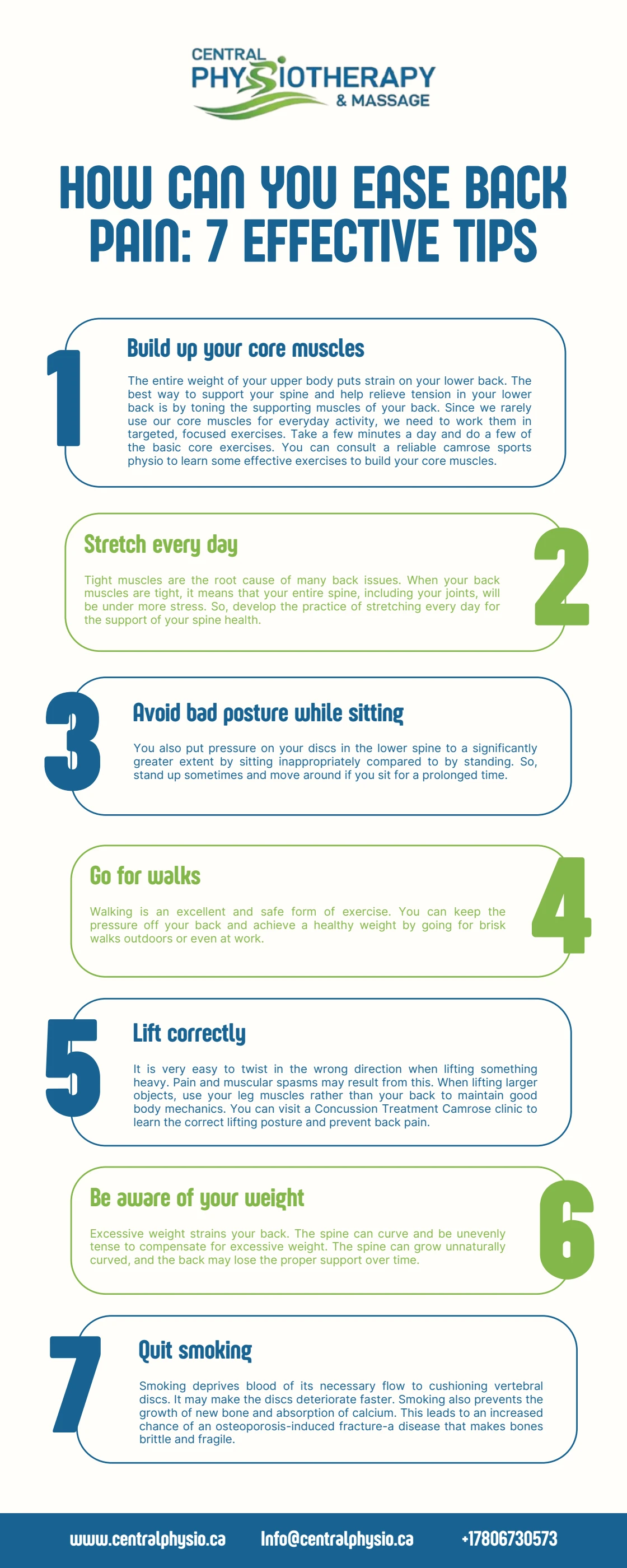 How Can You Ease Back Pain: 7 Effective Tips