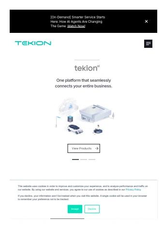 Tekion Ramping tekion