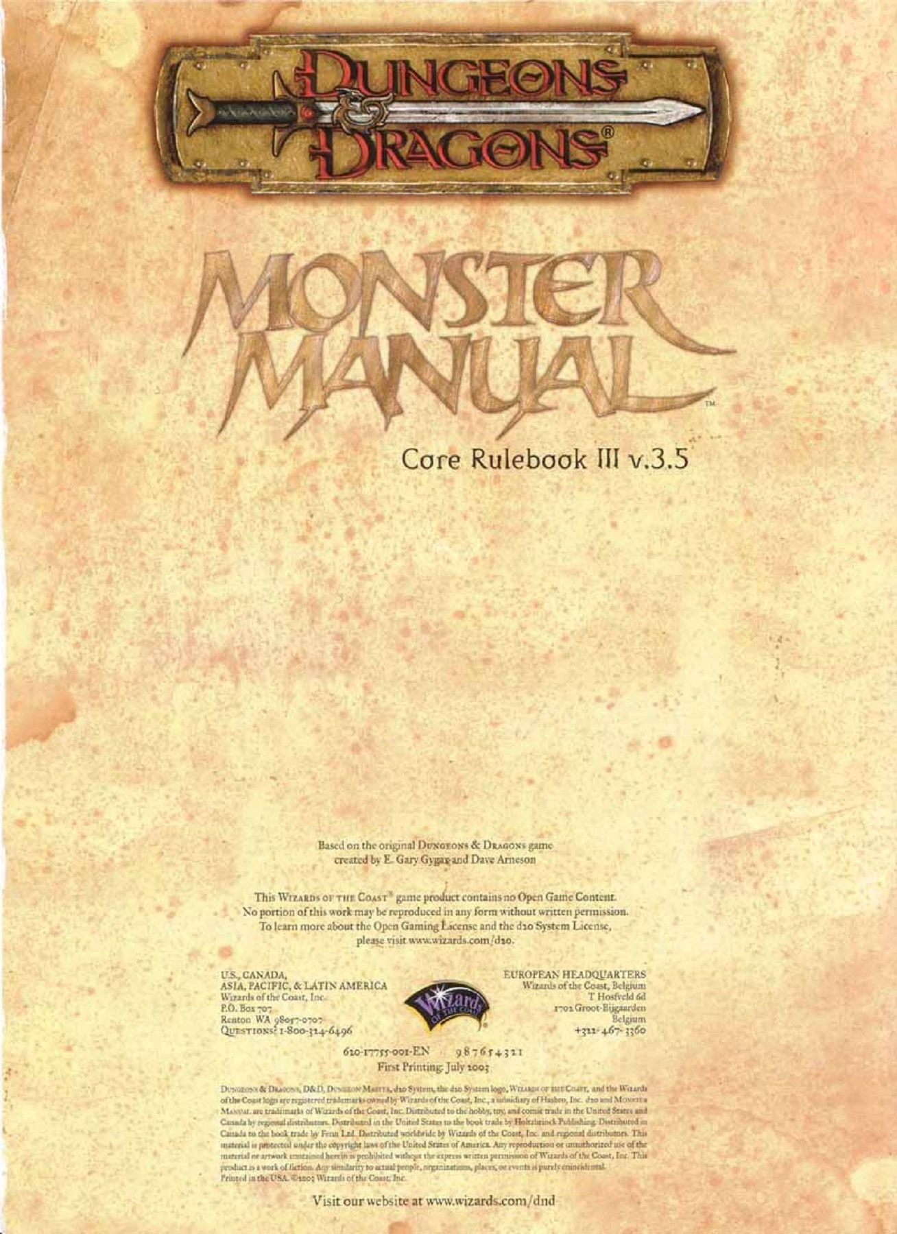 DnD 3.5e - Monster Manual