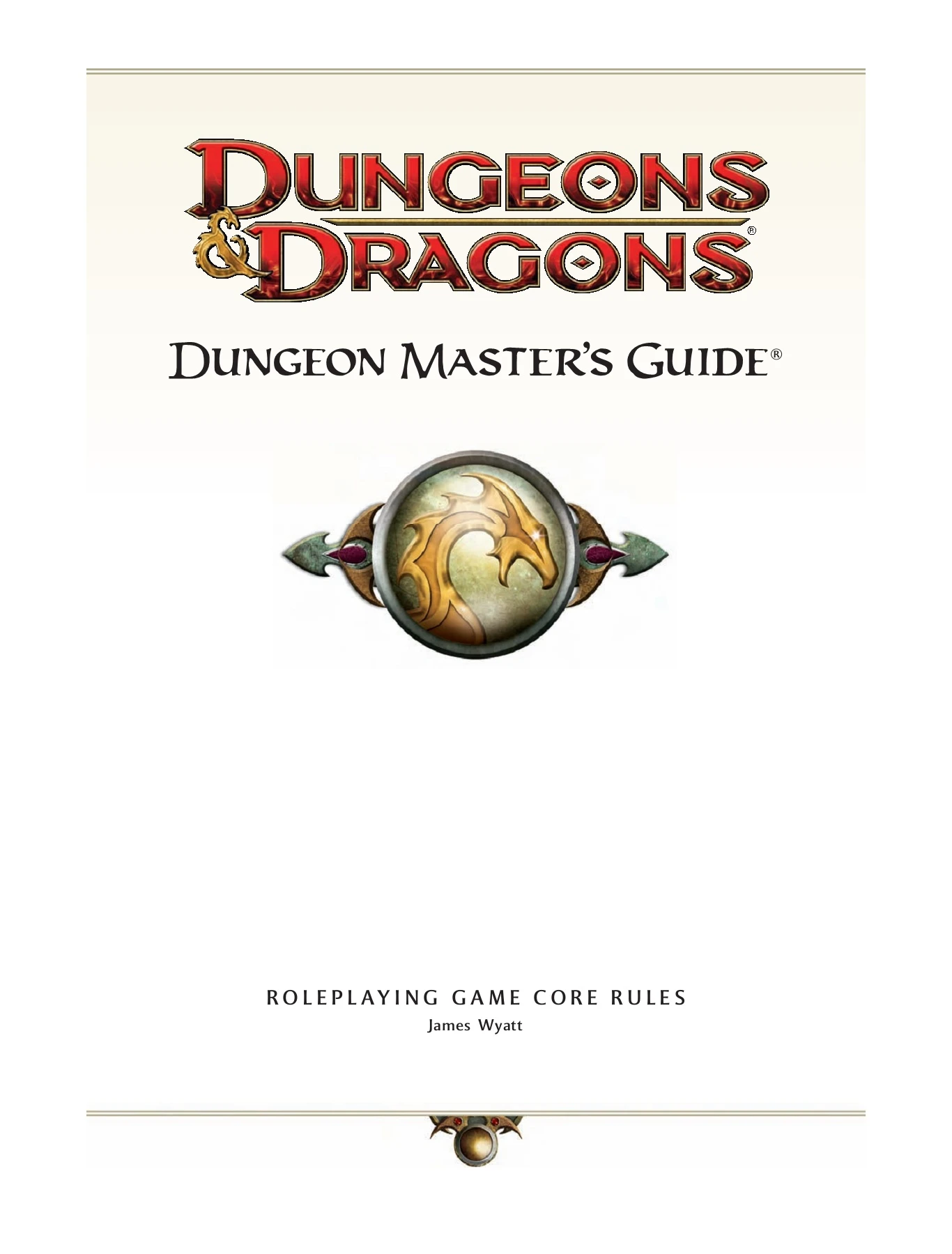 4th Edition - Dungeon Master's Guide