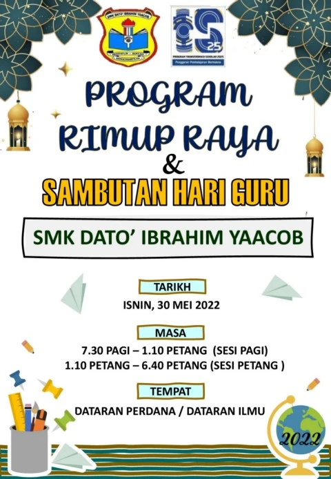 BUKU PROGRAM RIMUP RAYA DAN SAMBUTAN HARI GURU SMK DIY 2022