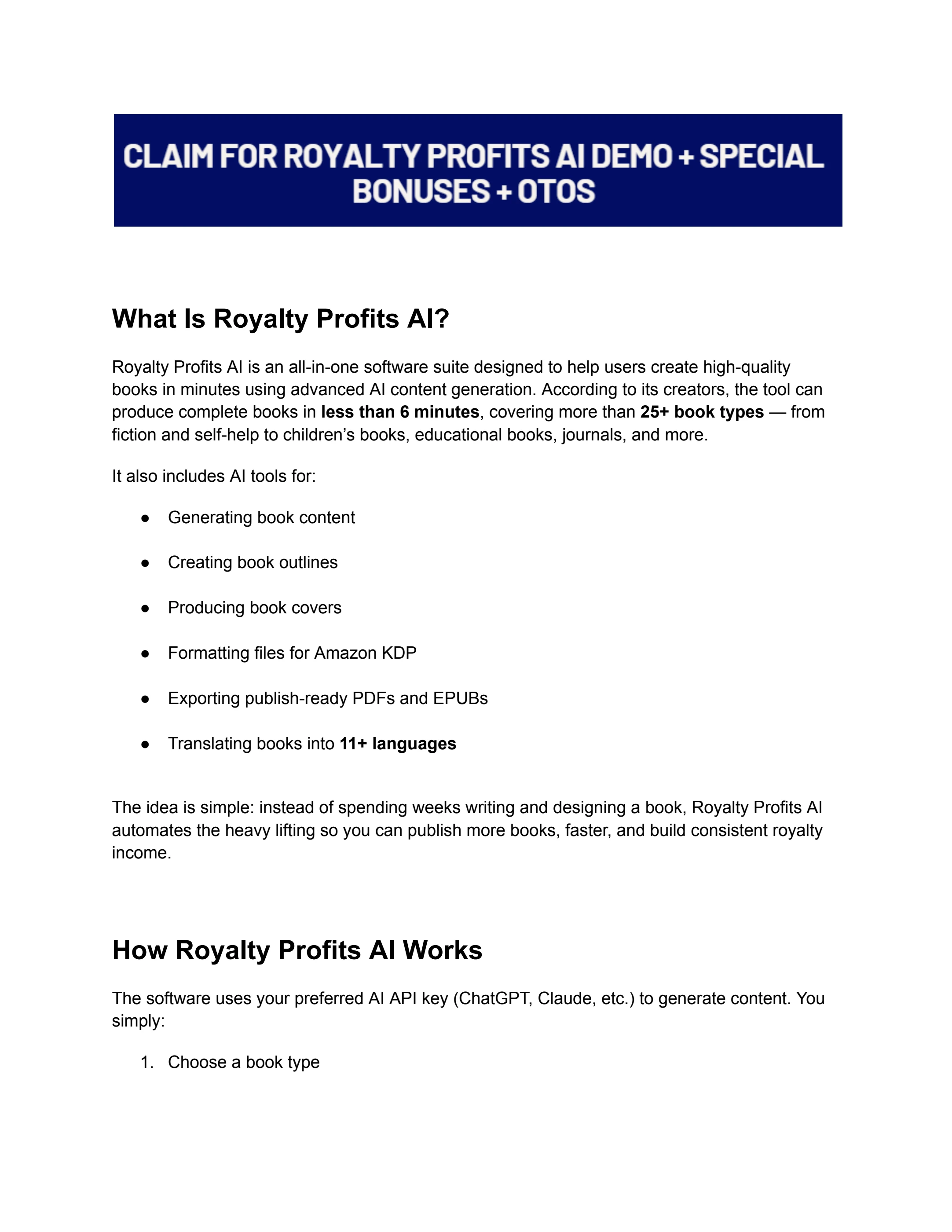 Royalty Profits Ai User Guide: Unlock Massive Earnings Fast