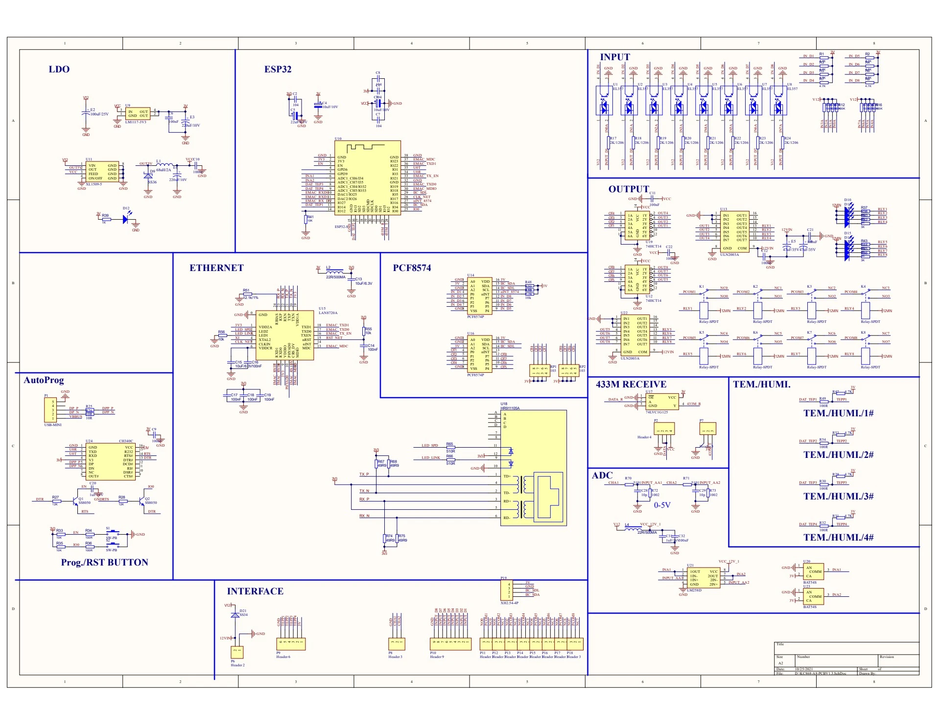 KC868-A8 Schematic