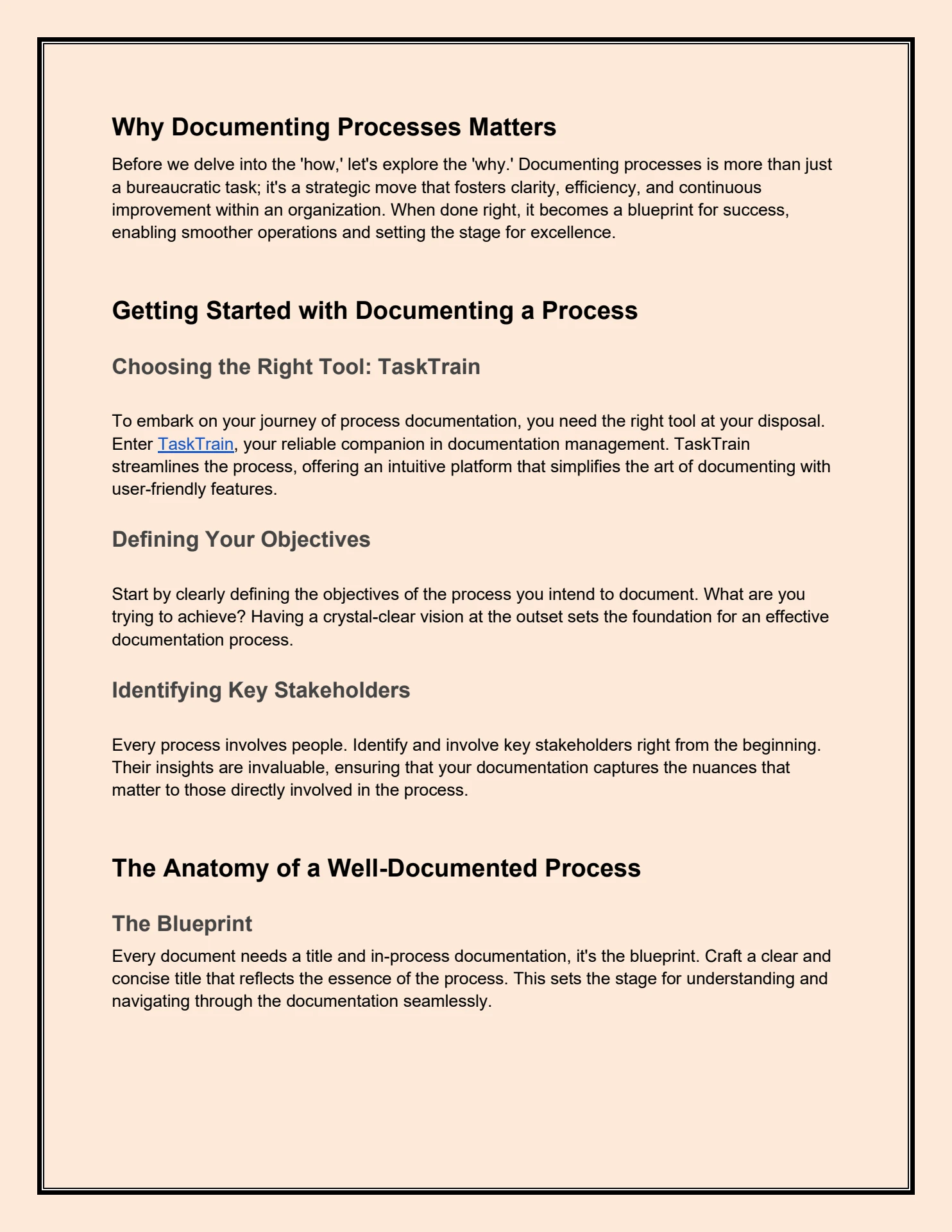 Documenting Excellence_ Mastering the Art of Process Documentation
