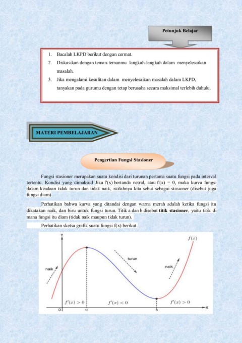 Lkpd Materi Fungsi Stasioner Flip Ebook Pages 1 13 Anyflip Anyflip
