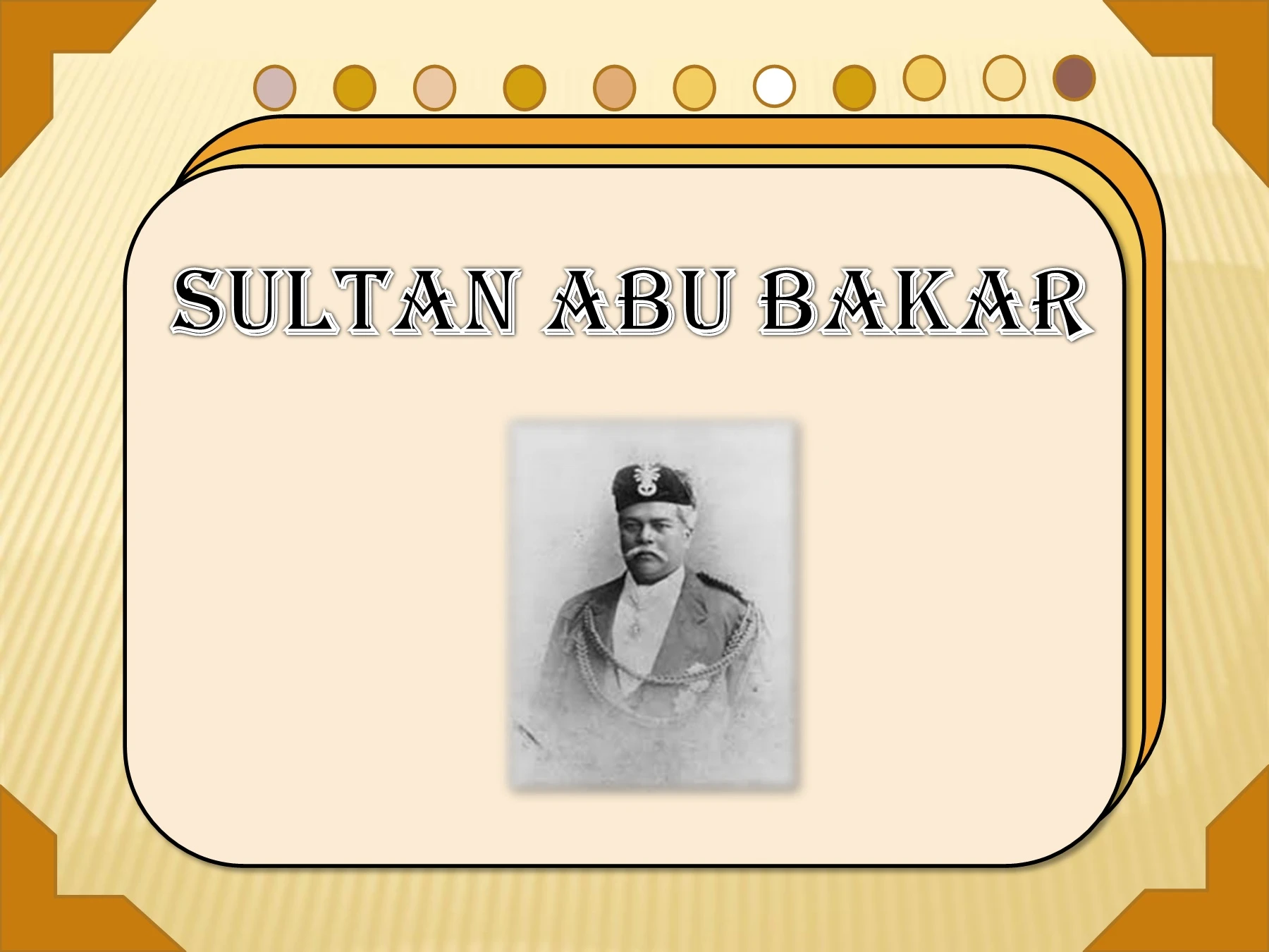Sultan Abu Bakar