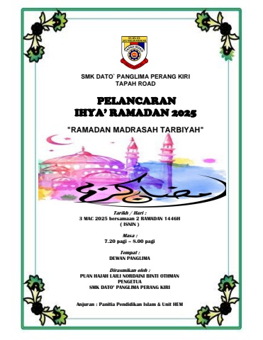Pelancaran Ihya' Ramadan - NOORSAZILA BINTI MT MAZLAN KPM-Guru Flip PDF ...