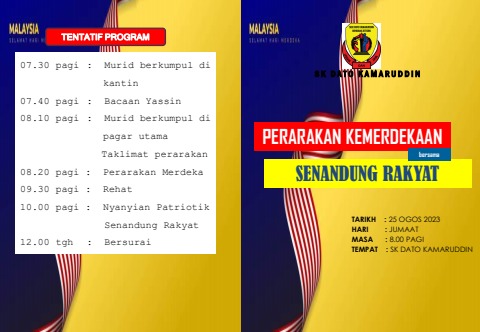BUKU PROGRAM PERARAKAN MERDEKA - anisbintirosli96 Flip PDF | AnyFlip