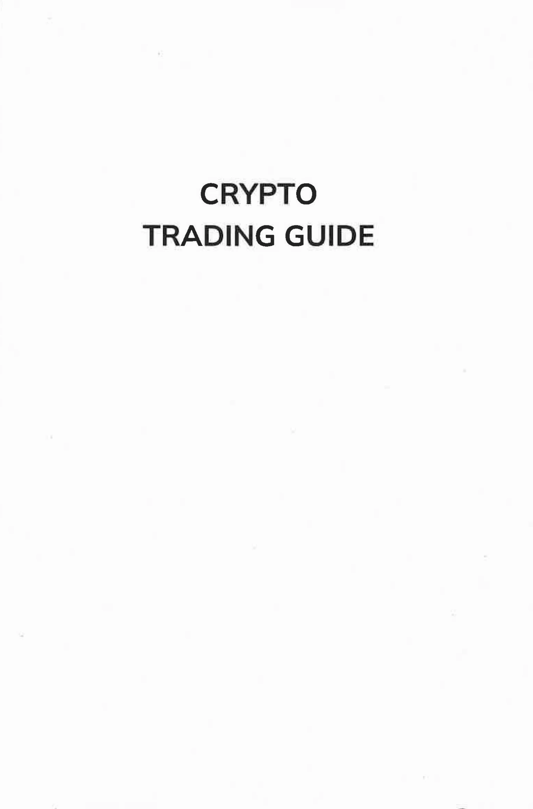 1. Crypto Trading Guide - Akademi Crypto - Flip eBook Pages 1-50 | AnyFlip