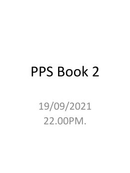 Pps Book PPS Book 2