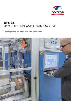 ofc 35 proof TesTing and rewinding line - Rosendahl Nextrom